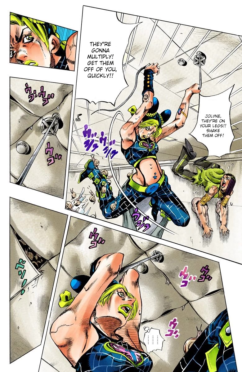 JoJo's Bizarre Adventure Part 6 - Stone Ocean (Official Colored) chapter 130 page 11