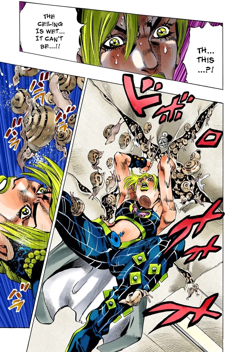 JoJo's Bizarre Adventure Part 6 - Stone Ocean (Official Colored) chapter 130 page 12