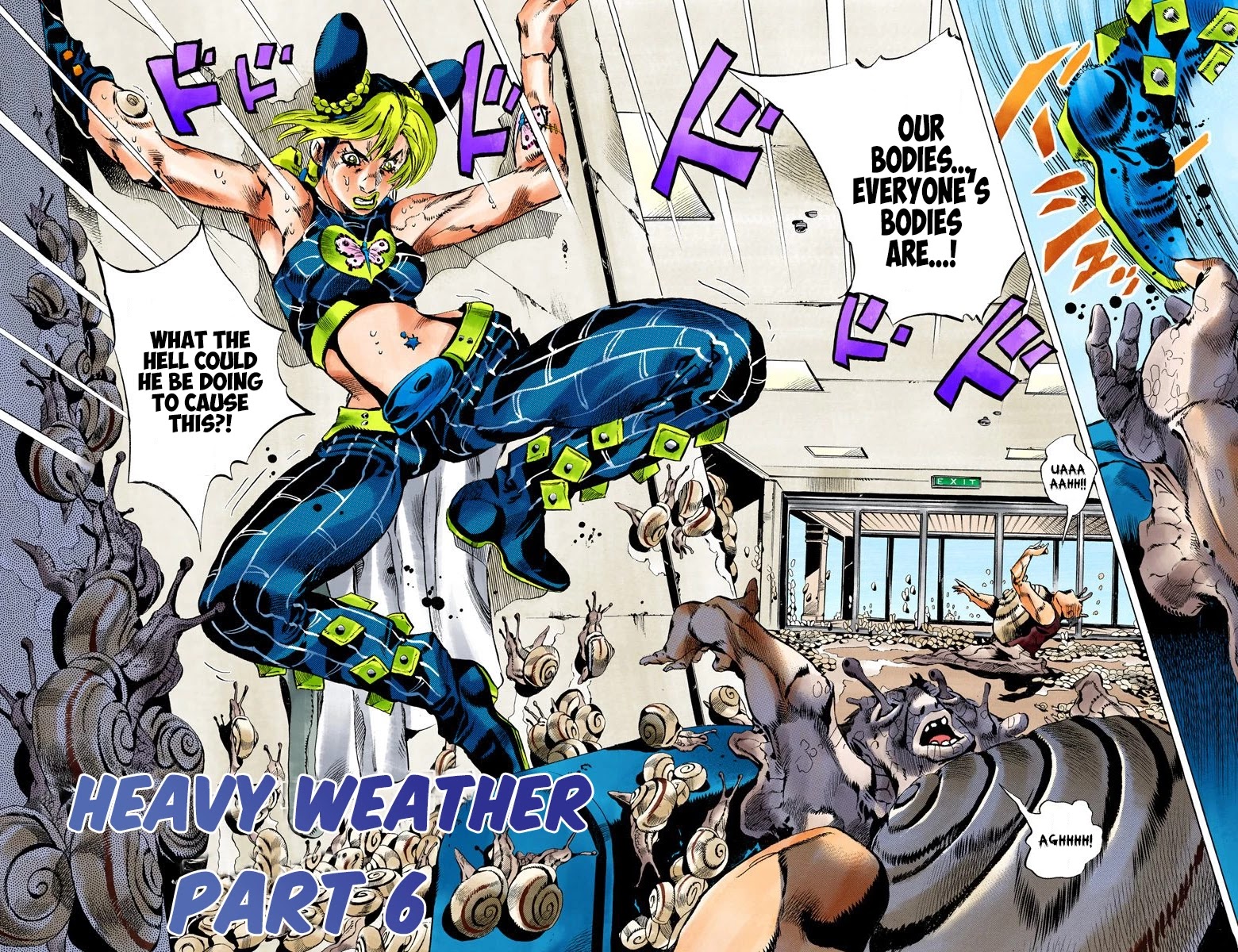 JoJo's Bizarre Adventure Part 6 - Stone Ocean (Official Colored) chapter 130 page 2