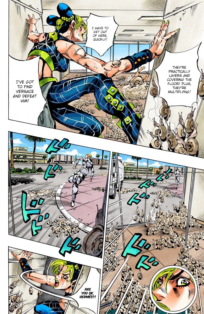 JoJo's Bizarre Adventure Part 6 - Stone Ocean (Official Colored) chapter 130 page 3