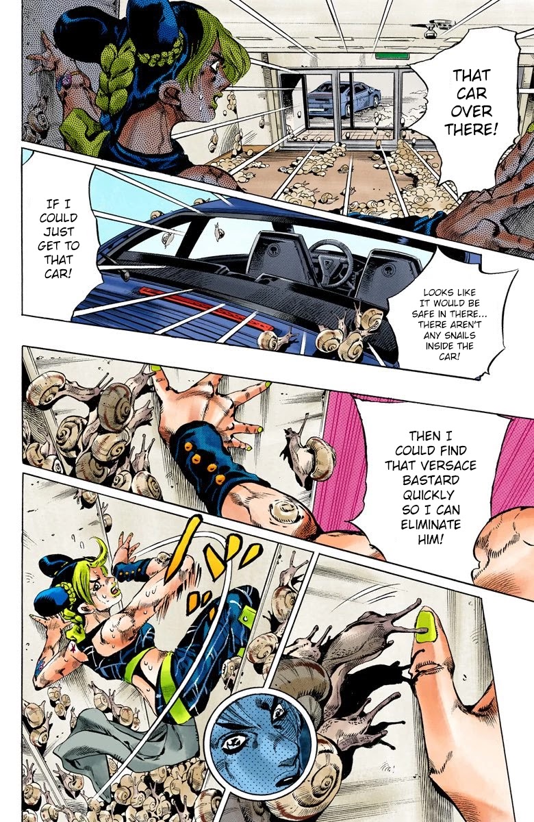 JoJo's Bizarre Adventure Part 6 - Stone Ocean (Official Colored) chapter 130 page 5