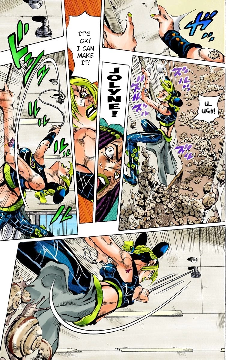 JoJo's Bizarre Adventure Part 6 - Stone Ocean (Official Colored) chapter 130 page 6