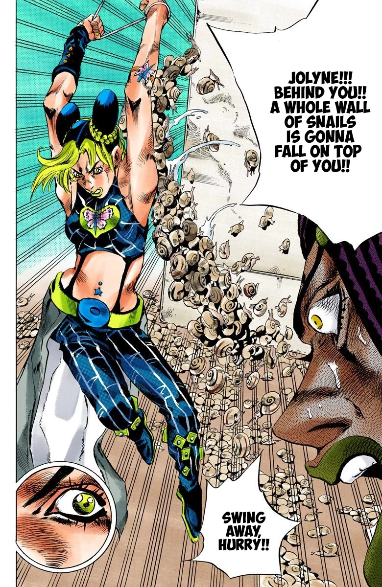 JoJo's Bizarre Adventure Part 6 - Stone Ocean (Official Colored) chapter 130 page 9