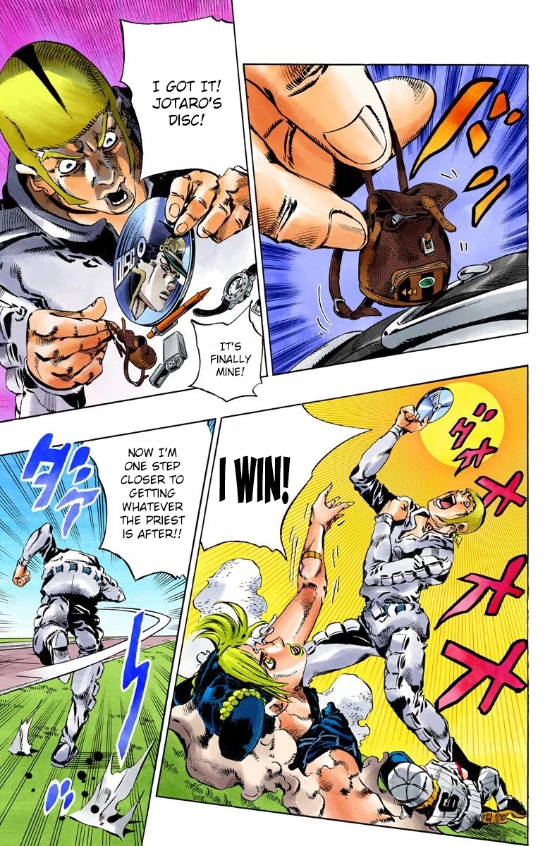 JoJo's Bizarre Adventure Part 6 - Stone Ocean (Official Colored) chapter 132 page 15