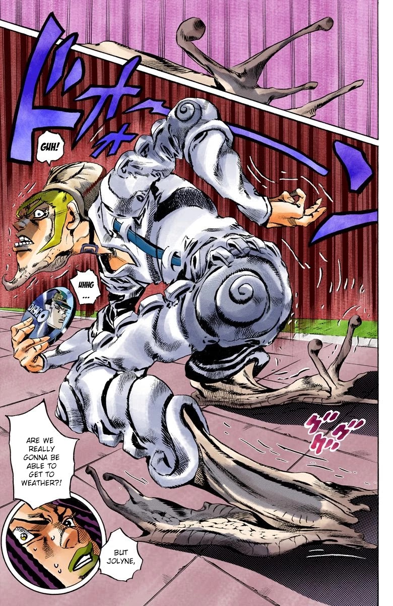 JoJo's Bizarre Adventure Part 6 - Stone Ocean (Official Colored) chapter 132 page 17