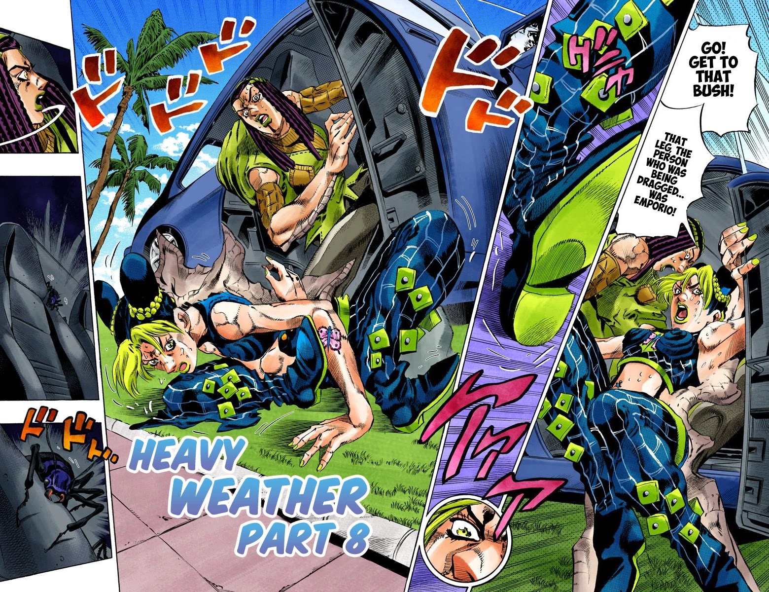 JoJo's Bizarre Adventure Part 6 - Stone Ocean (Official Colored) chapter 132 page 2