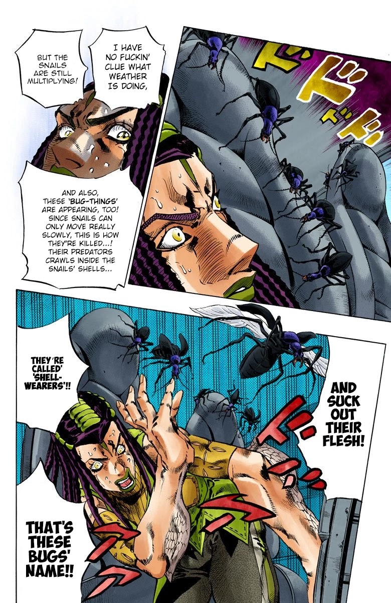 JoJo's Bizarre Adventure Part 6 - Stone Ocean (Official Colored) chapter 132 page 3