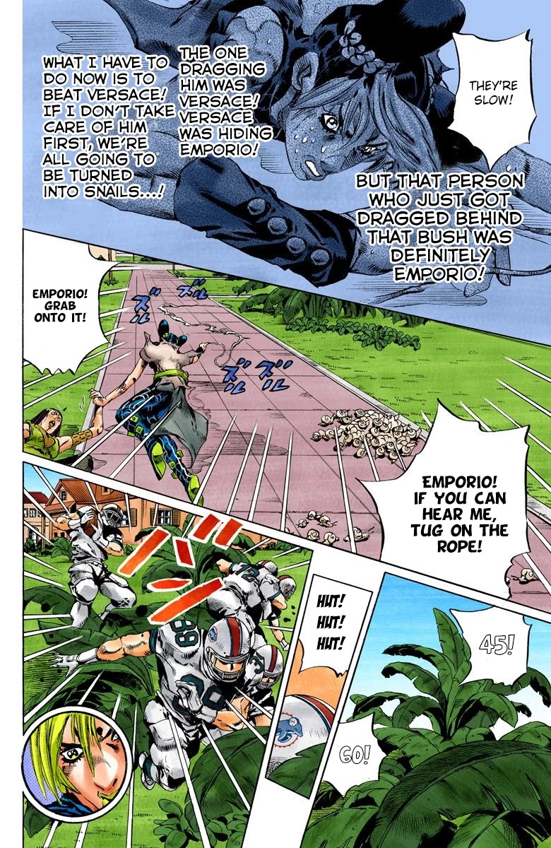 JoJo's Bizarre Adventure Part 6 - Stone Ocean (Official Colored) chapter 132 page 5