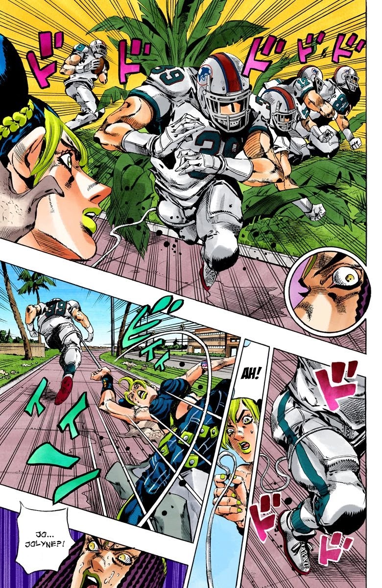 JoJo's Bizarre Adventure Part 6 - Stone Ocean (Official Colored) chapter 132 page 6