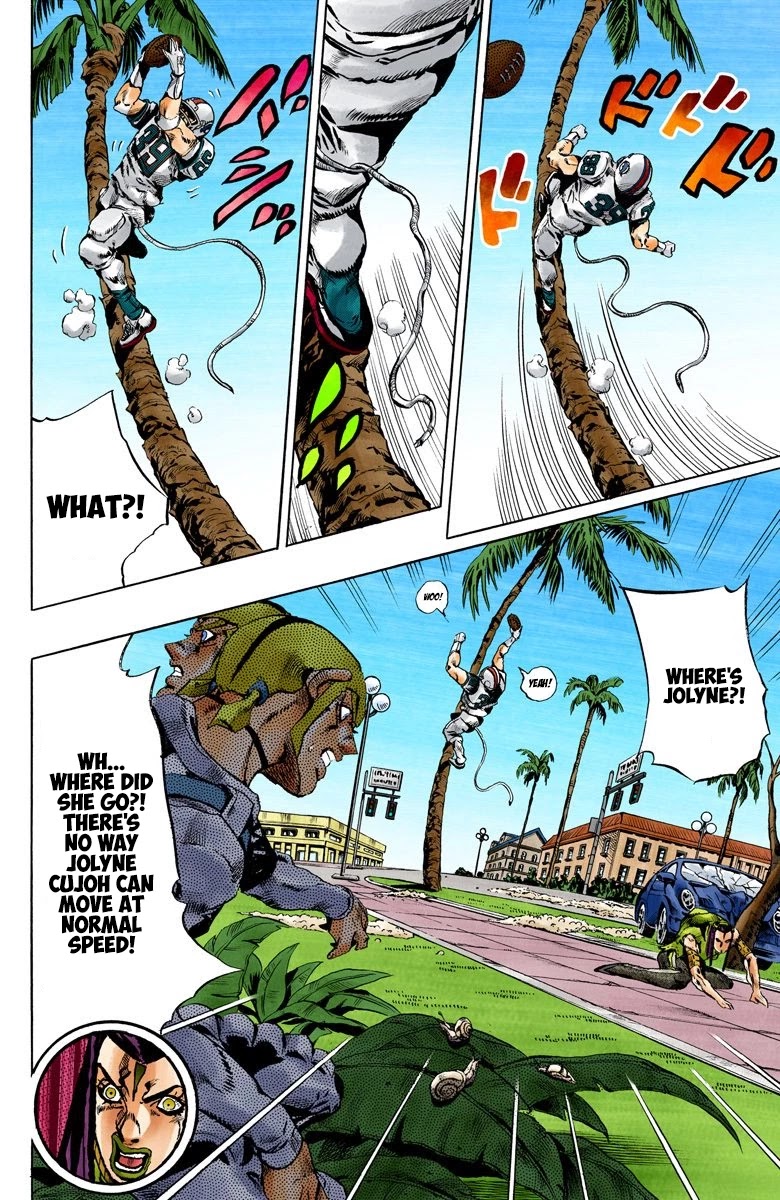 JoJo's Bizarre Adventure Part 6 - Stone Ocean (Official Colored) chapter 132 page 9