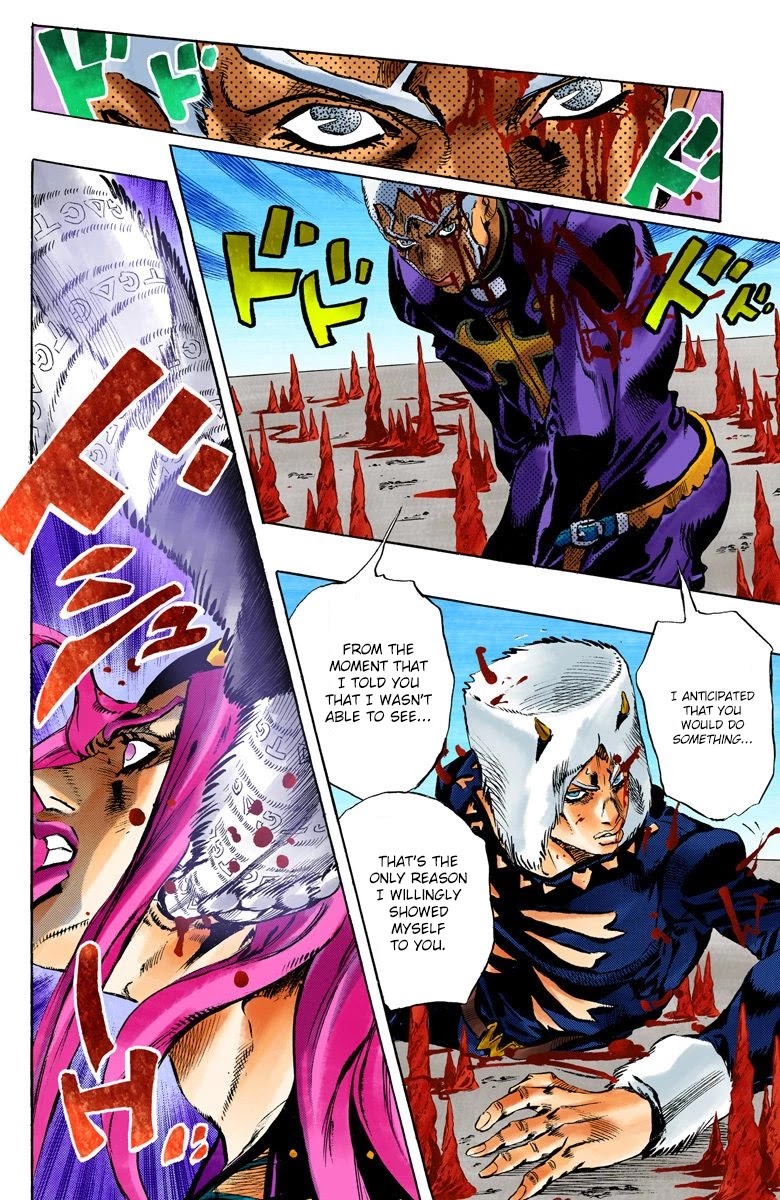 JoJo's Bizarre Adventure Part 6 - Stone Ocean (Official Colored) chapter 135 page 11