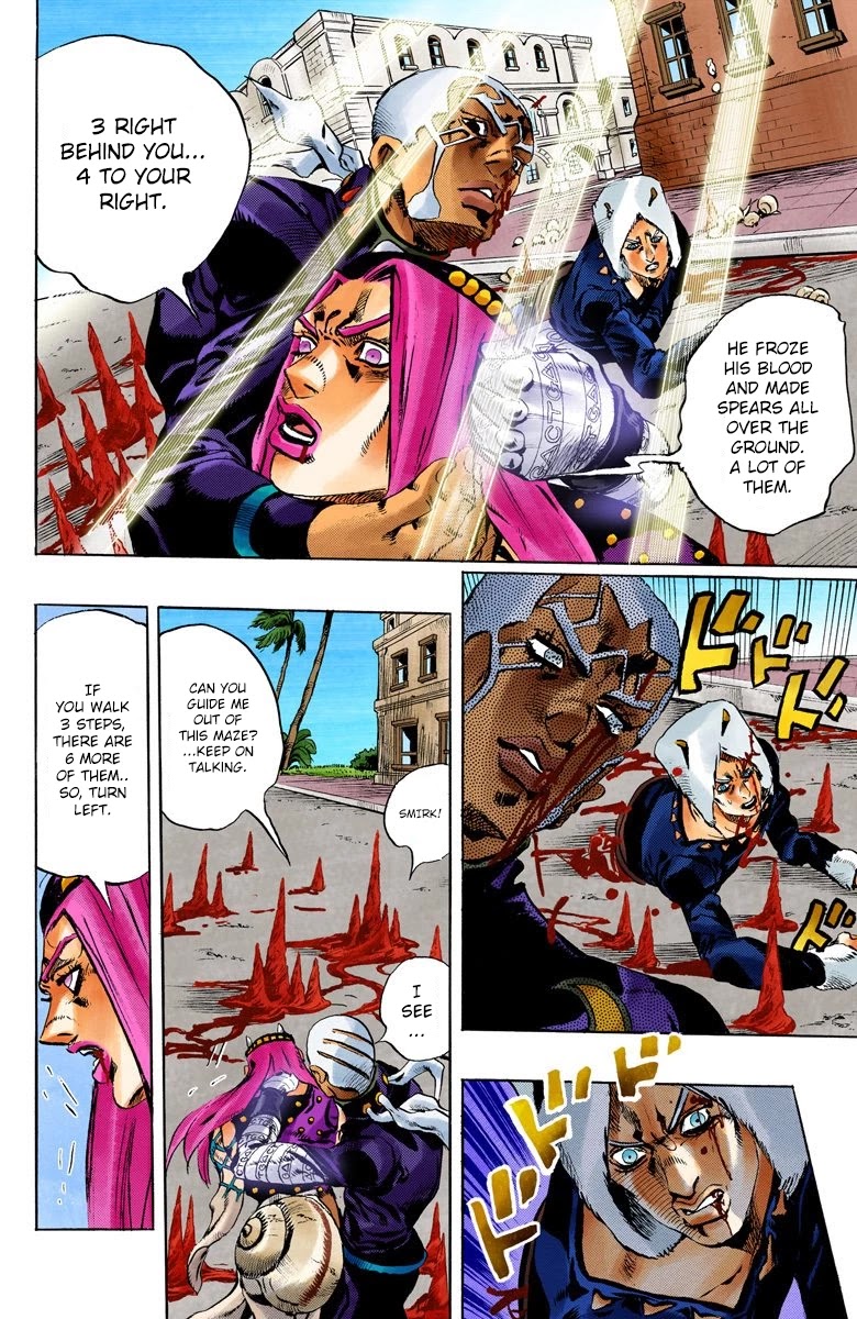 JoJo's Bizarre Adventure Part 6 - Stone Ocean (Official Colored) chapter 135 page 13