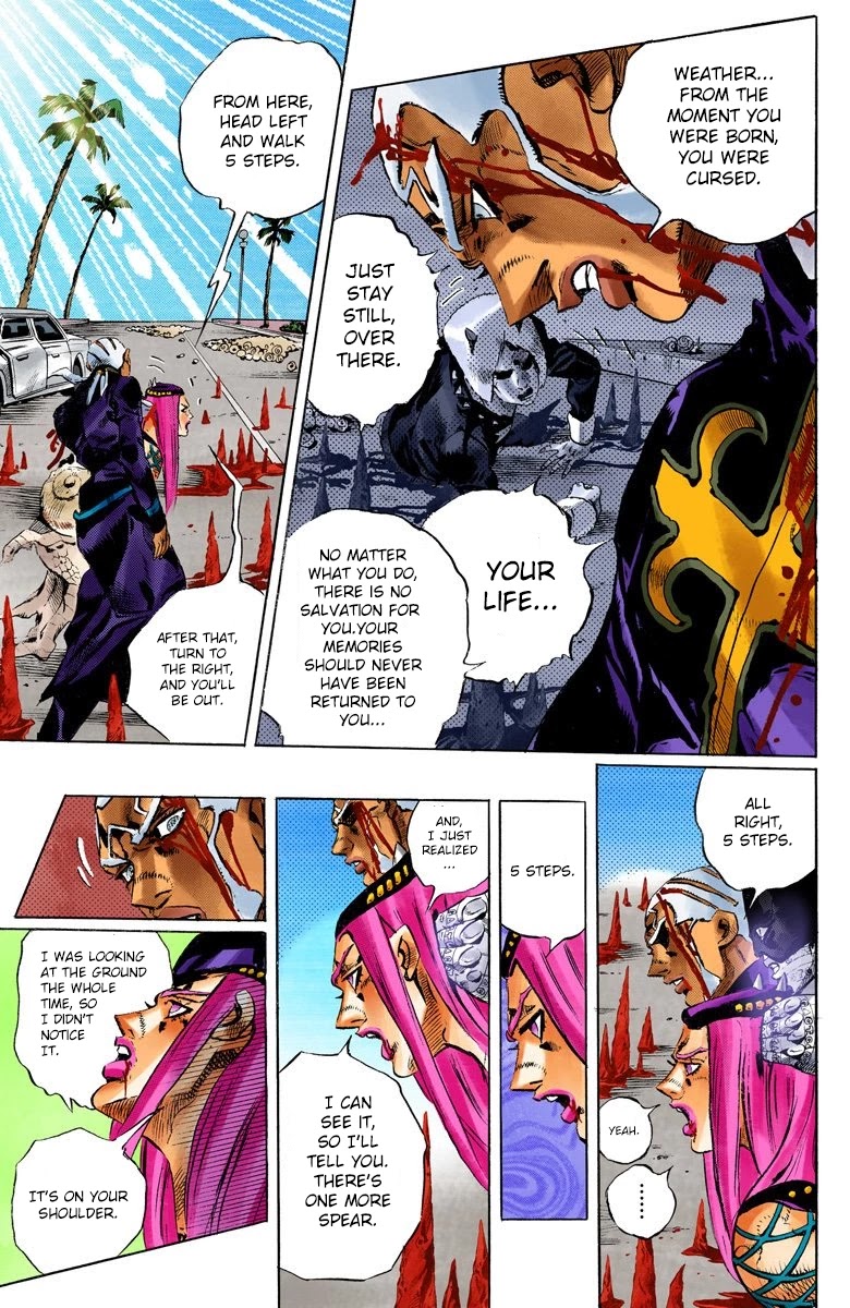 JoJo's Bizarre Adventure Part 6 - Stone Ocean (Official Colored) chapter 135 page 14