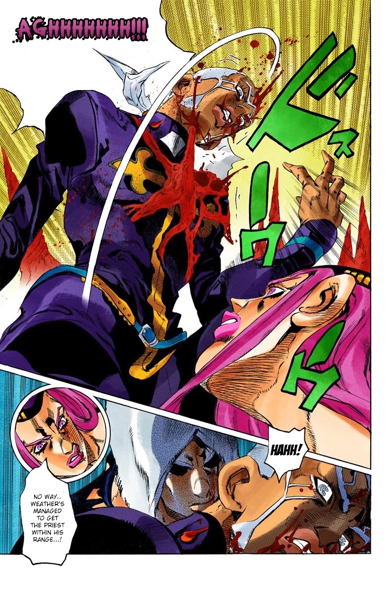 JoJo's Bizarre Adventure Part 6 - Stone Ocean (Official Colored) chapter 135 page 16