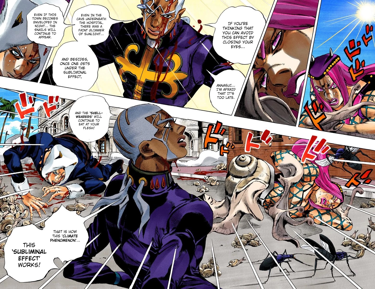 JoJo's Bizarre Adventure Part 6 - Stone Ocean (Official Colored) chapter 135 page 2