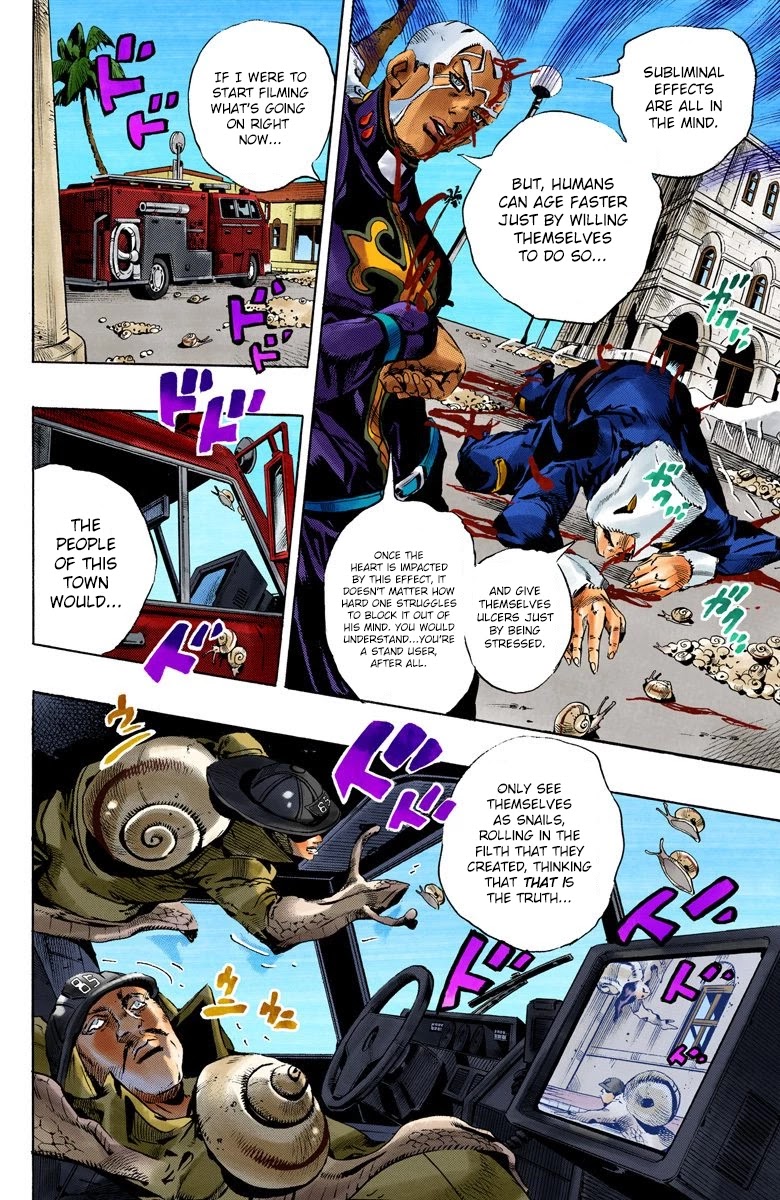 JoJo's Bizarre Adventure Part 6 - Stone Ocean (Official Colored) chapter 135 page 3