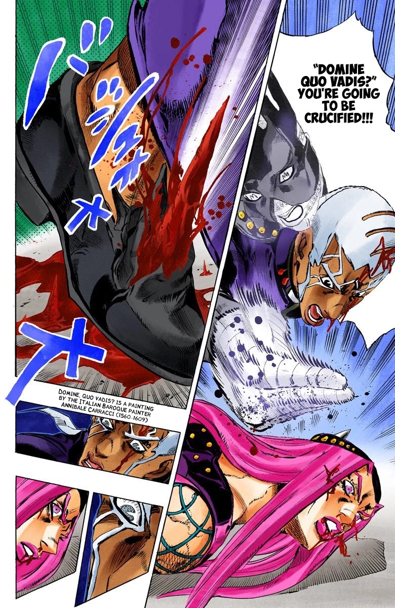 JoJo's Bizarre Adventure Part 6 - Stone Ocean (Official Colored) chapter 135 page 6