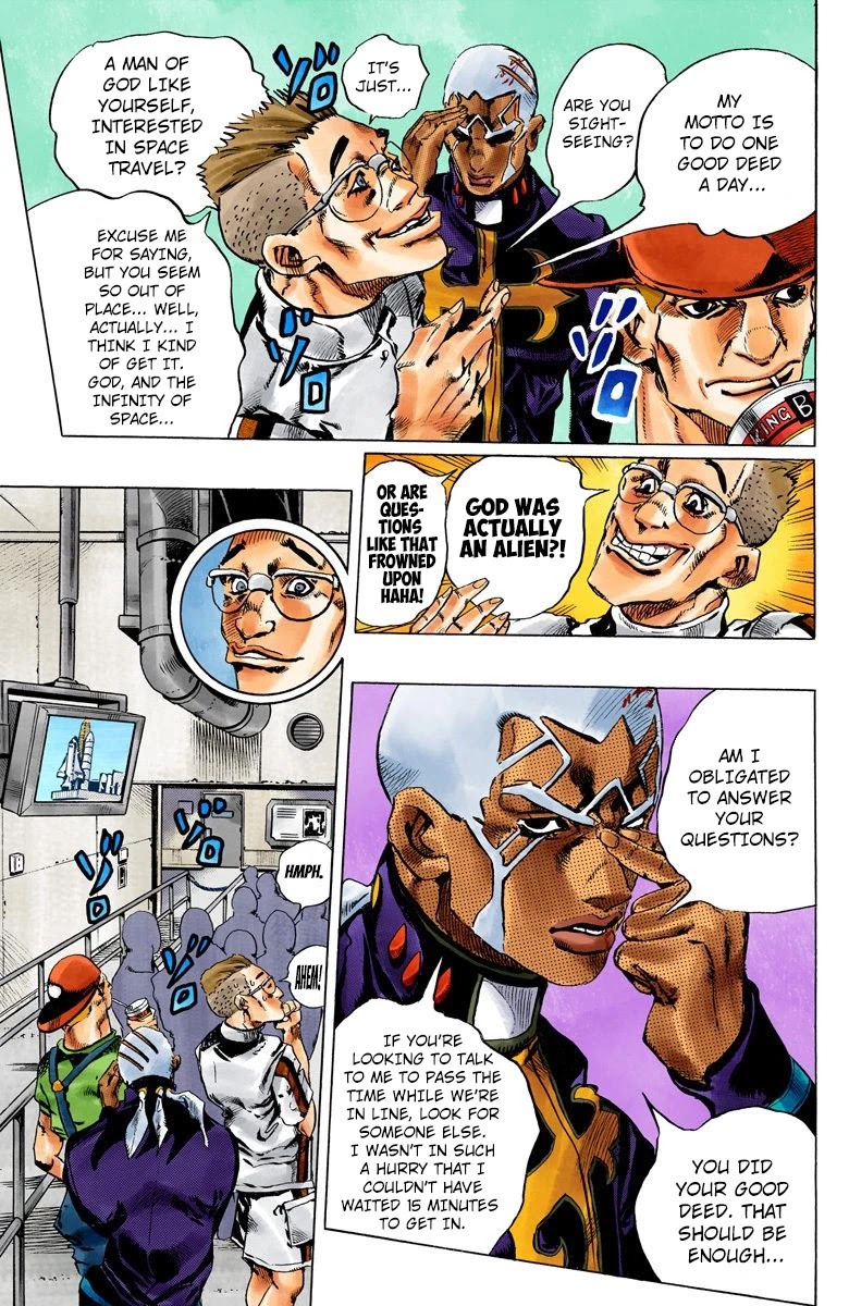 JoJo's Bizarre Adventure Part 6 - Stone Ocean (Official Colored) chapter 138 page 10