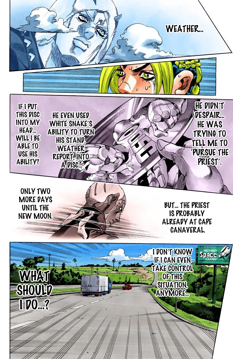 JoJo's Bizarre Adventure Part 6 - Stone Ocean (Official Colored) chapter 138 page 2