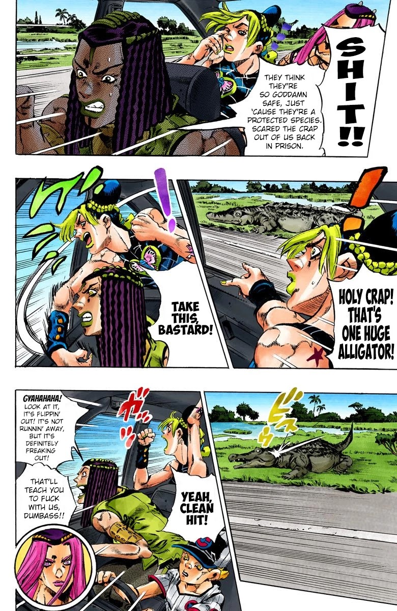 JoJo's Bizarre Adventure Part 6 - Stone Ocean (Official Colored) chapter 138 page 6