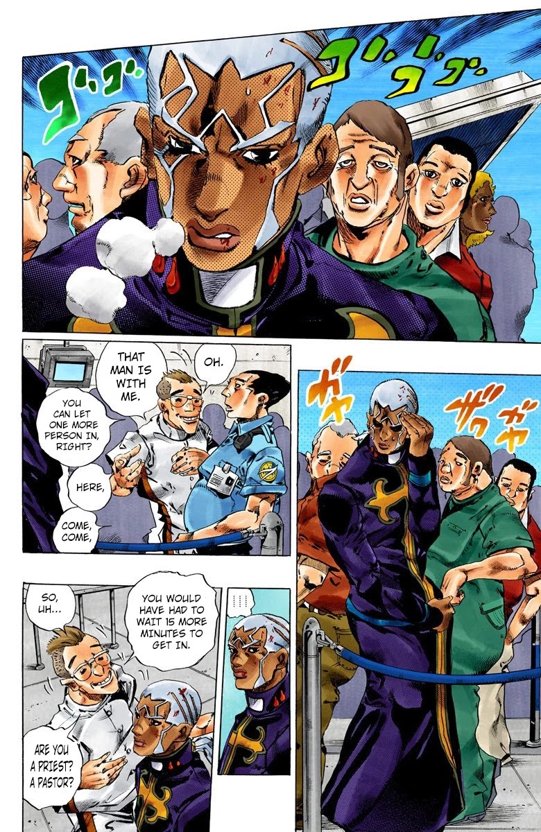 JoJo's Bizarre Adventure Part 6 - Stone Ocean (Official Colored) chapter 138 page 9