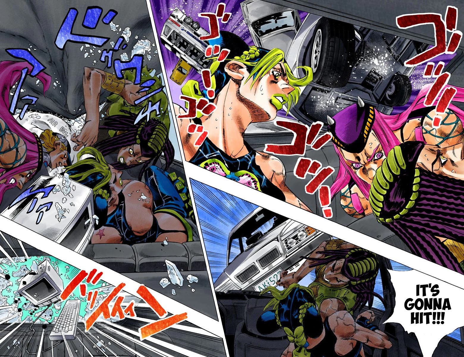 JoJo's Bizarre Adventure Part 6 - Stone Ocean (Official Colored) chapter 139 page 10