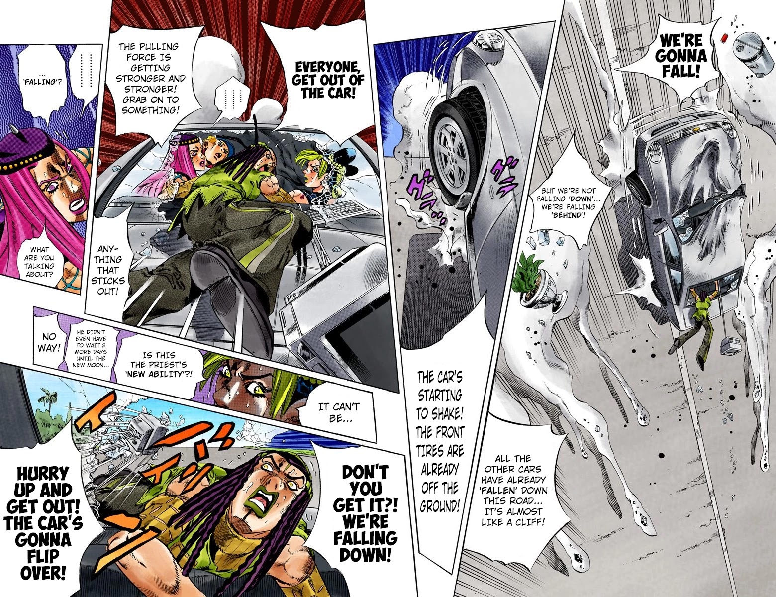 JoJo's Bizarre Adventure Part 6 - Stone Ocean (Official Colored) chapter 139 page 13