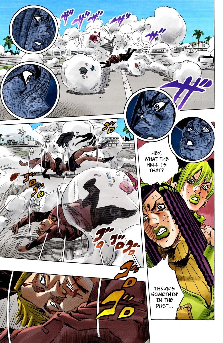 JoJo's Bizarre Adventure Part 6 - Stone Ocean (Official Colored) chapter 139 page 7