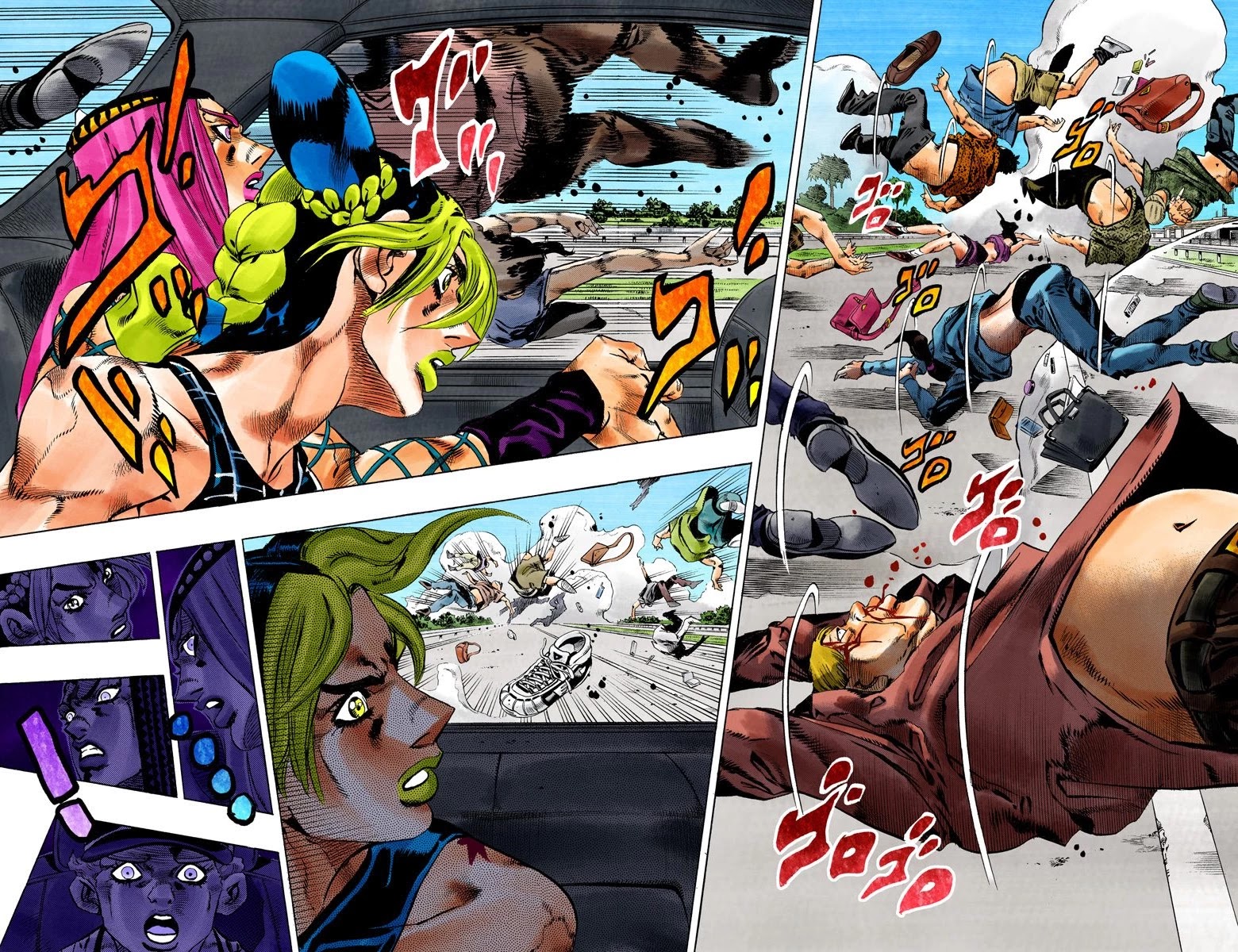 JoJo's Bizarre Adventure Part 6 - Stone Ocean (Official Colored) chapter 139 page 8