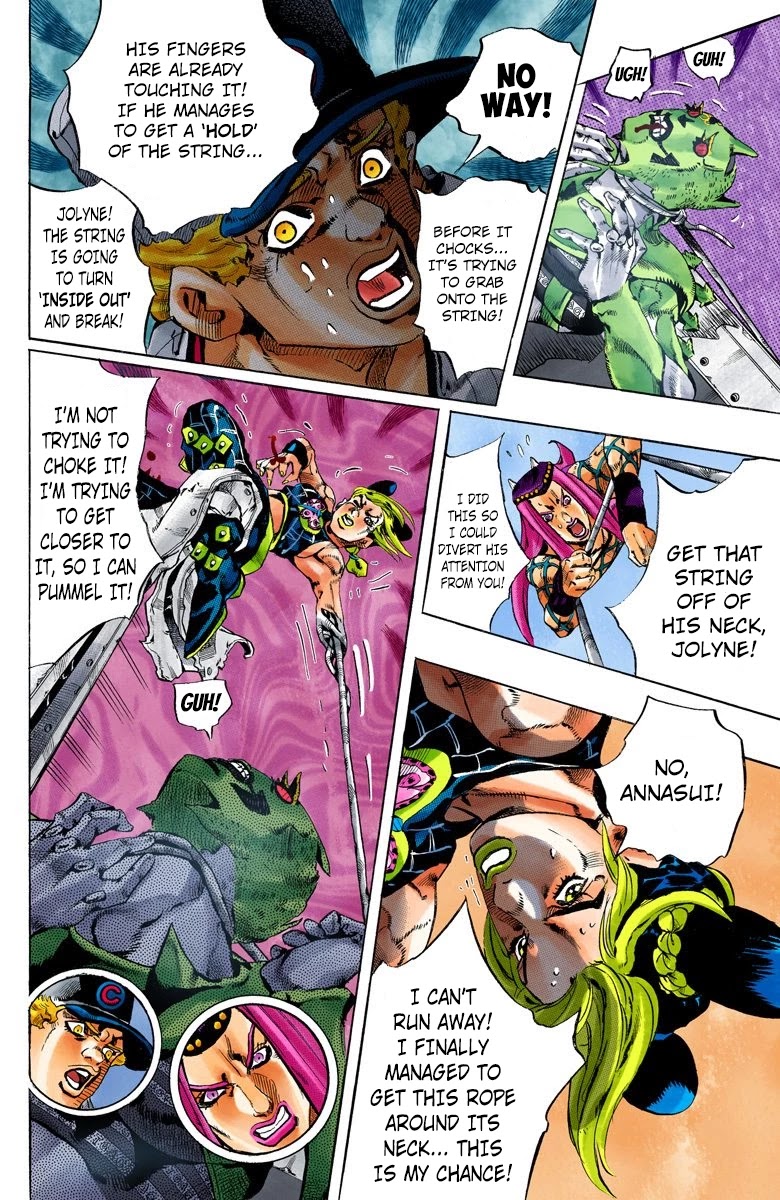 JoJo's Bizarre Adventure Part 6 - Stone Ocean (Official Colored) chapter 142 page 15