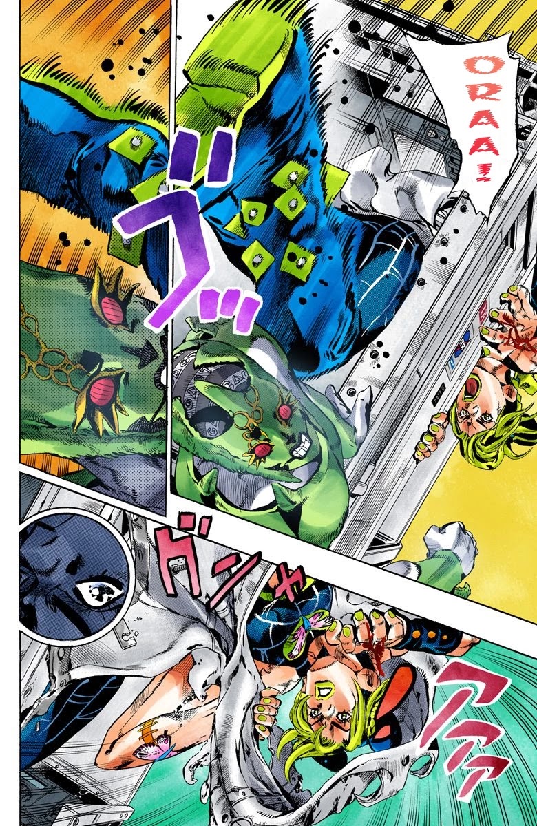 JoJo's Bizarre Adventure Part 6 - Stone Ocean (Official Colored) chapter 142 page 5