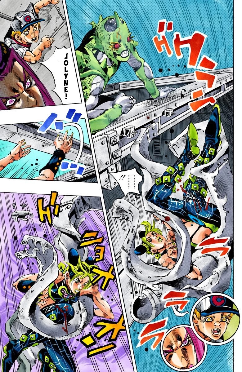 JoJo's Bizarre Adventure Part 6 - Stone Ocean (Official Colored) chapter 142 page 6