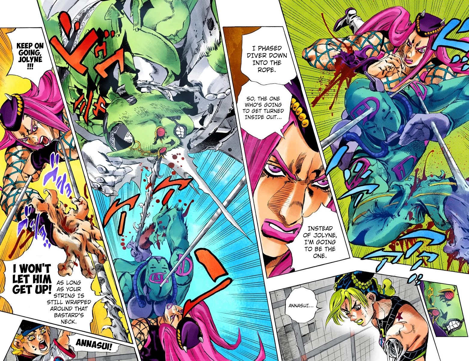 JoJo's Bizarre Adventure Part 6 - Stone Ocean (Official Colored) chapter 143 page 10