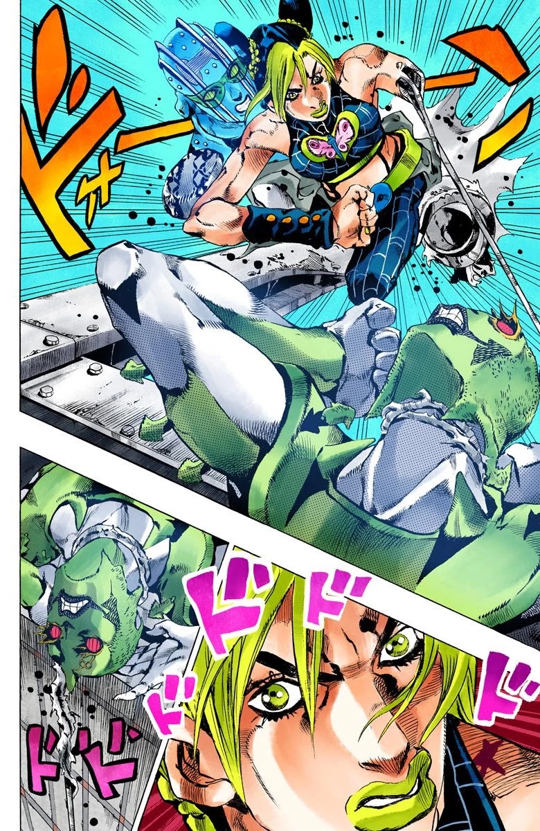 JoJo's Bizarre Adventure Part 6 - Stone Ocean (Official Colored) chapter 143 page 5