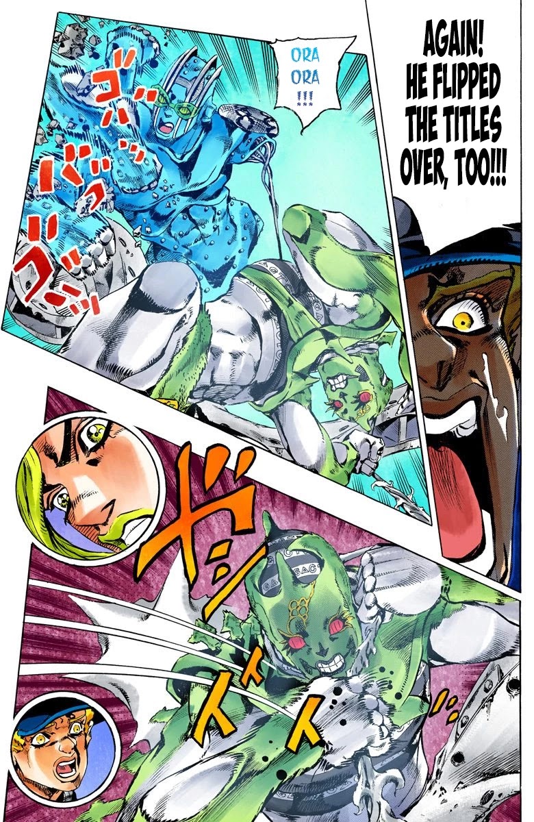 JoJo's Bizarre Adventure Part 6 - Stone Ocean (Official Colored) chapter 143 page 8