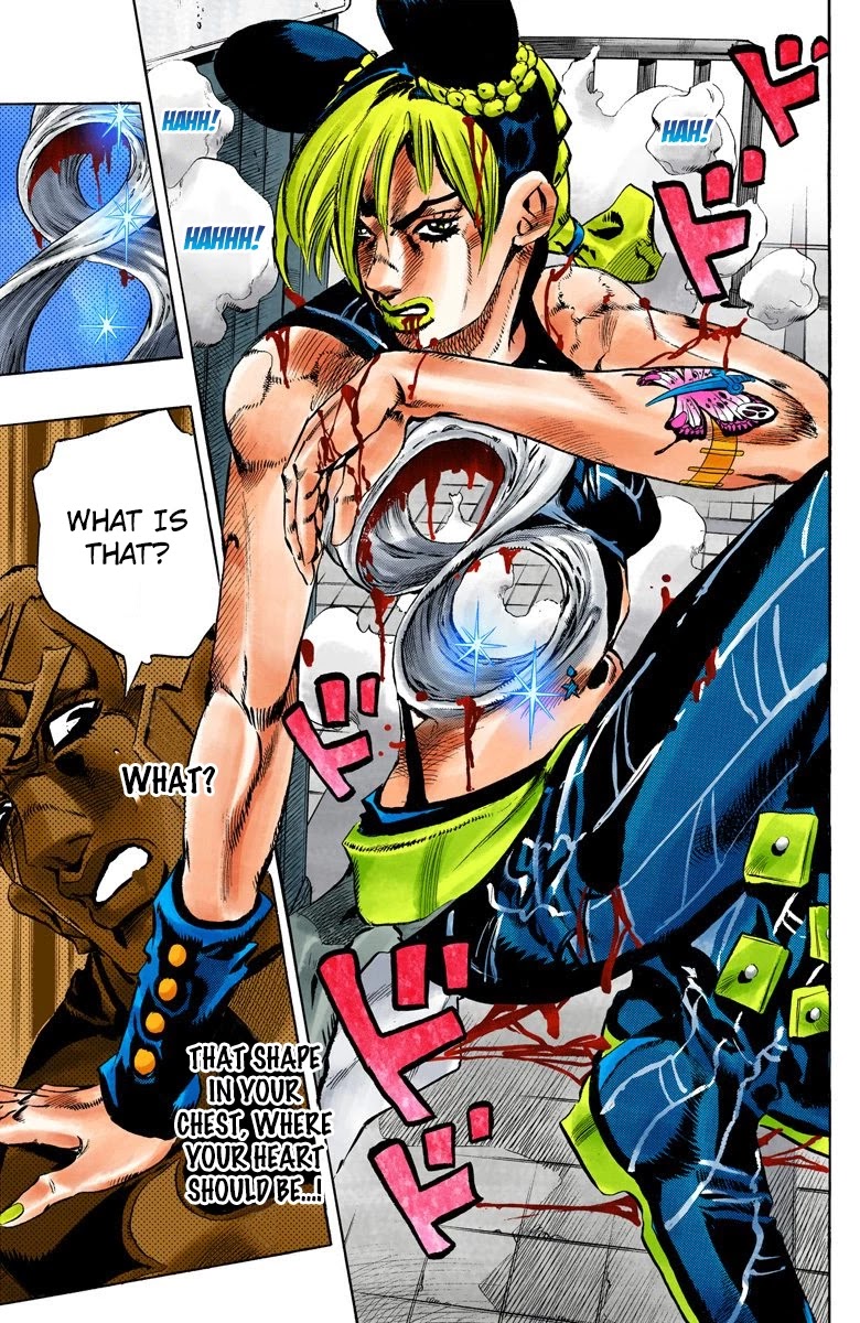 JoJo's Bizarre Adventure Part 6 - Stone Ocean (Official Colored) chapter 146 page 15