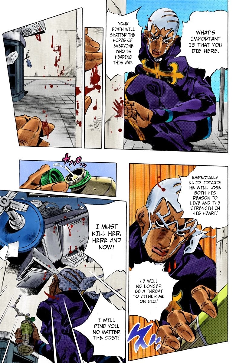 JoJo's Bizarre Adventure Part 6 - Stone Ocean (Official Colored) chapter 146 page 3