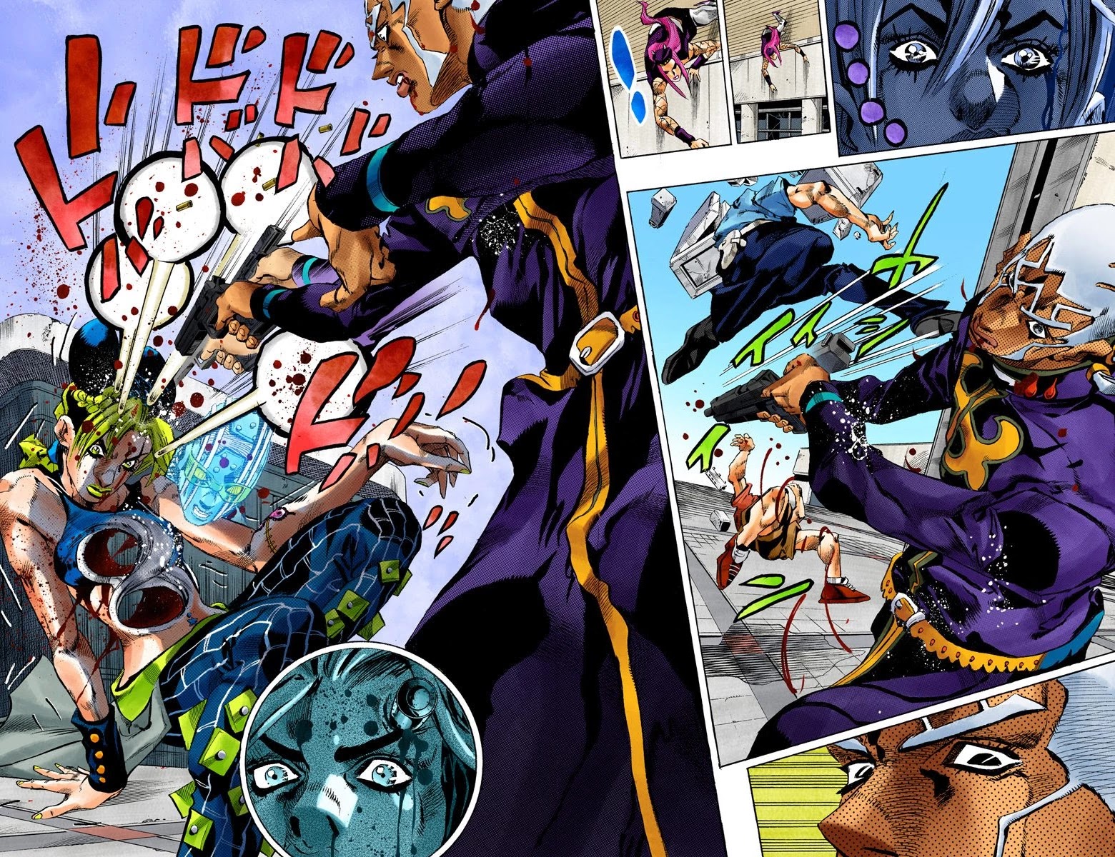 JoJo's Bizarre Adventure Part 6 - Stone Ocean (Official Colored) chapter 147 page 10