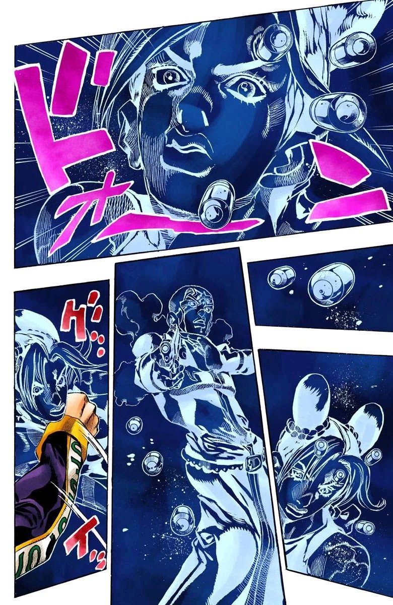 JoJo's Bizarre Adventure Part 6 - Stone Ocean (Official Colored) chapter 147 page 11