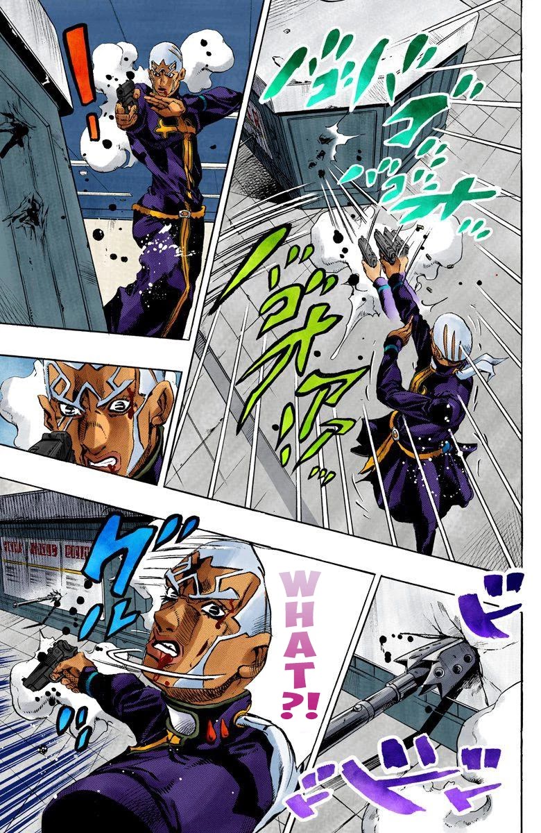 JoJo's Bizarre Adventure Part 6 - Stone Ocean (Official Colored) chapter 147 page 12