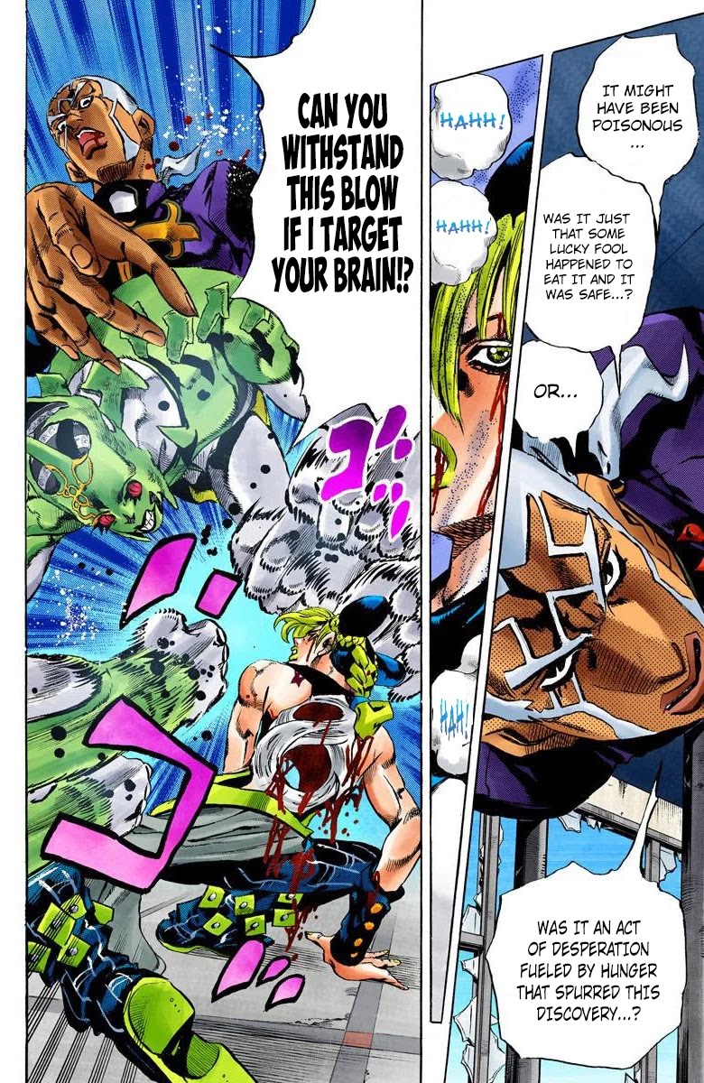 JoJo's Bizarre Adventure Part 6 - Stone Ocean (Official Colored) chapter 147 page 4