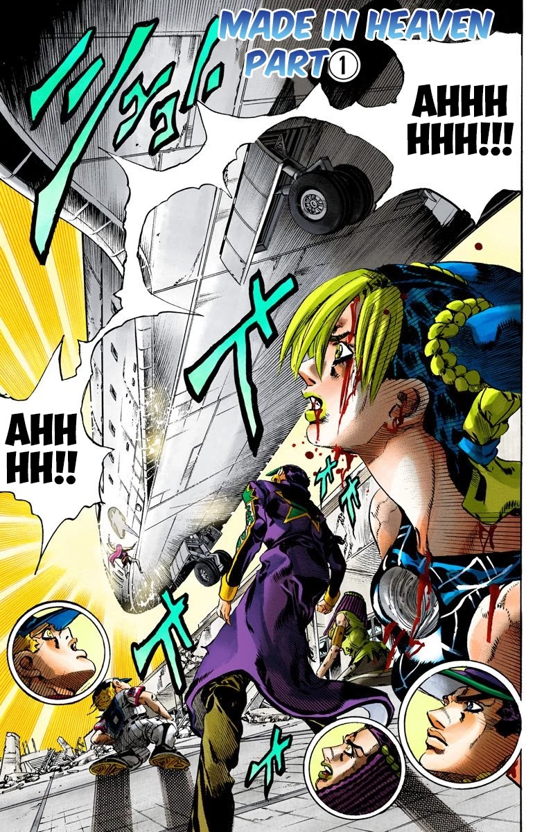 JoJo's Bizarre Adventure Part 6 - Stone Ocean (Official Colored) chapter 149 page 1