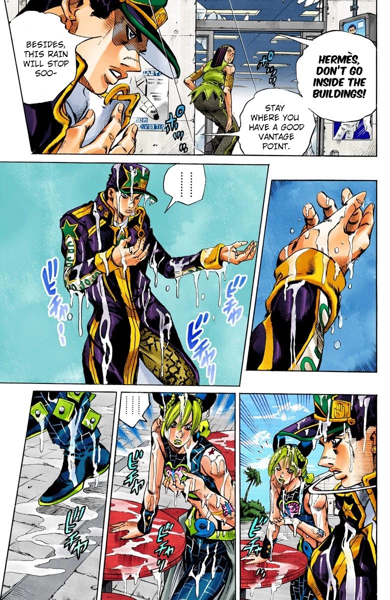 JoJo's Bizarre Adventure Part 6 - Stone Ocean (Official Colored) chapter 149 page 10