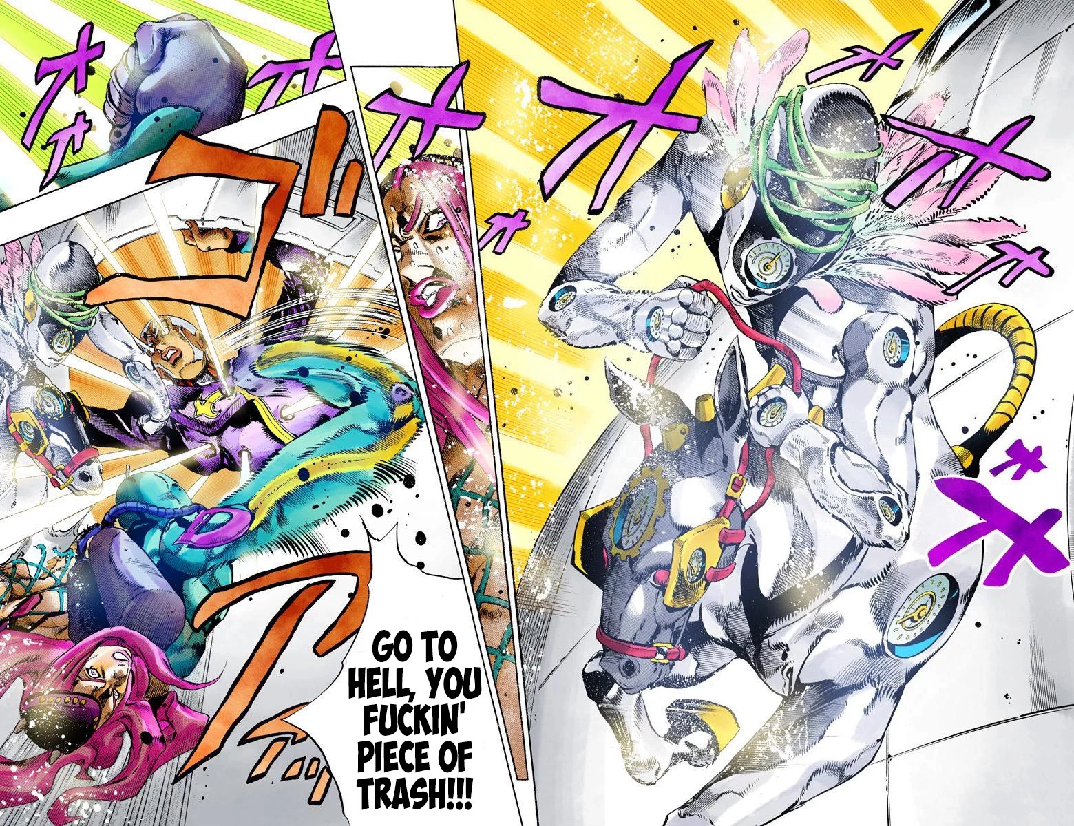 JoJo's Bizarre Adventure Part 6 - Stone Ocean (Official Colored) chapter 149 page 3