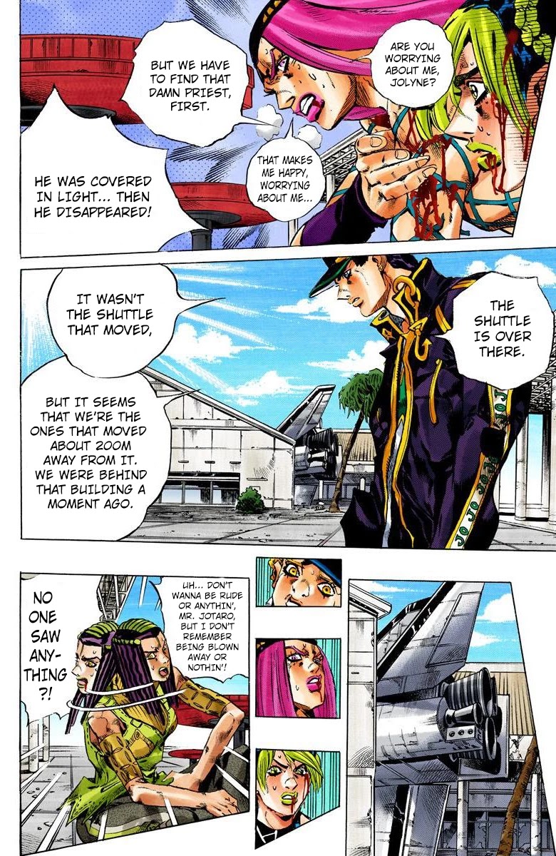 JoJo's Bizarre Adventure Part 6 - Stone Ocean (Official Colored) chapter 149 page 7