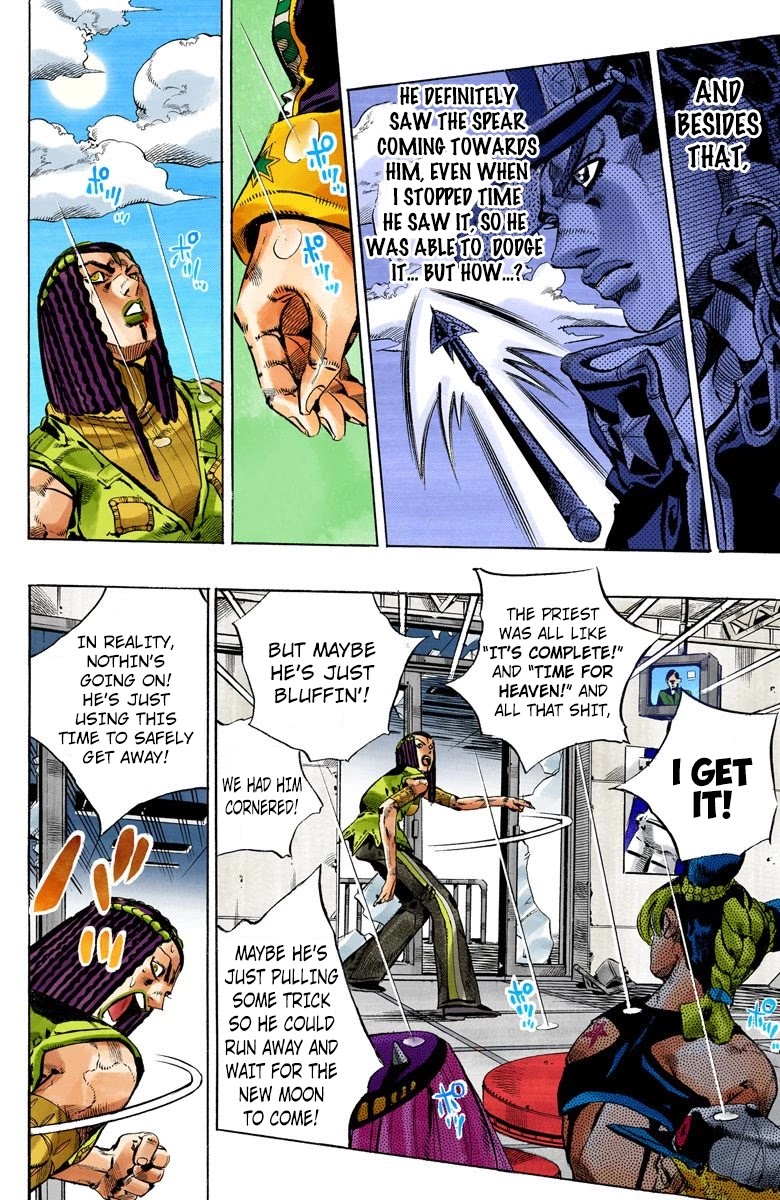 JoJo's Bizarre Adventure Part 6 - Stone Ocean (Official Colored) chapter 149 page 9