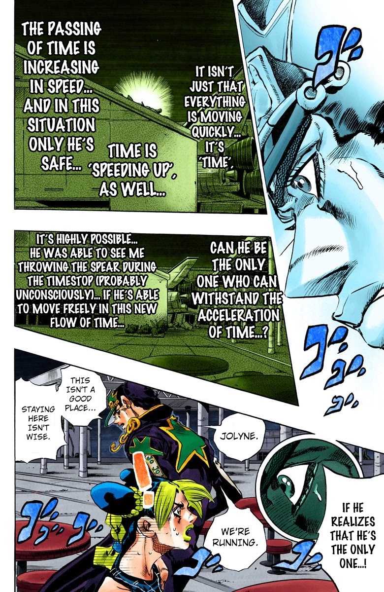 JoJo's Bizarre Adventure Part 6 - Stone Ocean (Official Colored) chapter 150 page 16