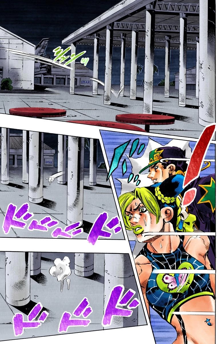 JoJo's Bizarre Adventure Part 6 - Stone Ocean (Official Colored) chapter 150 page 17