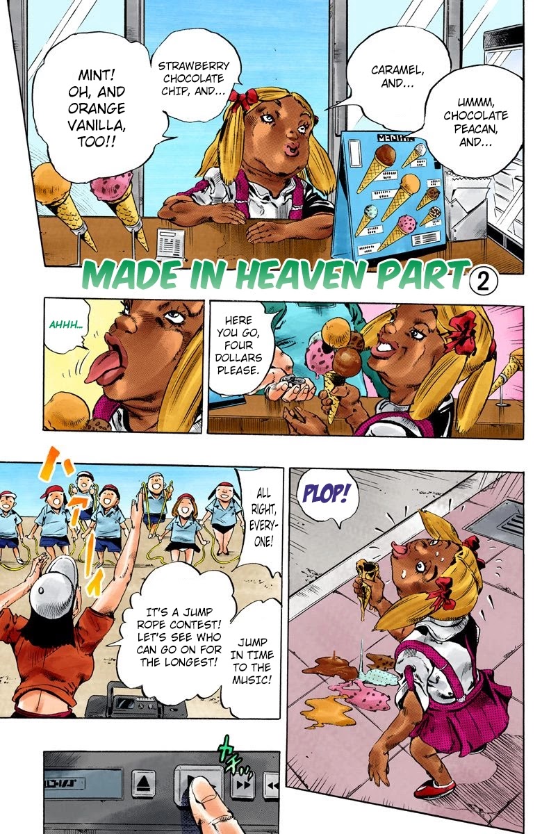 JoJo's Bizarre Adventure Part 6 - Stone Ocean (Official Colored) chapter 150 page 2