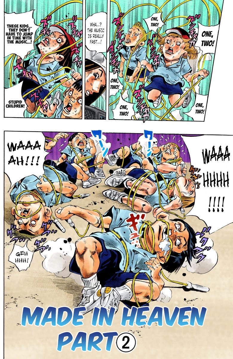 JoJo's Bizarre Adventure Part 6 - Stone Ocean (Official Colored) chapter 150 page 3